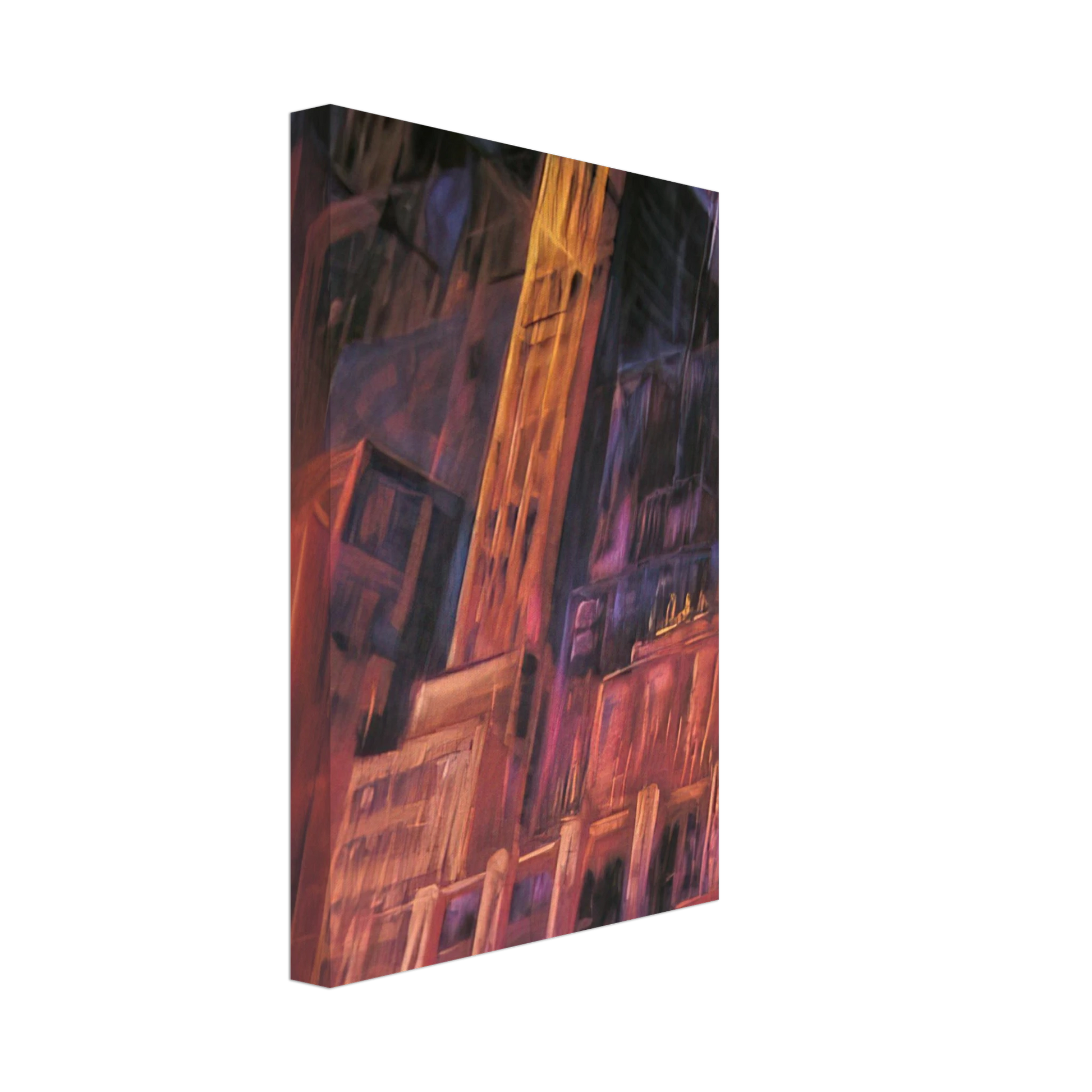 Konrad Zuse - Untitled - 1965 Canvas - 40x60 cm / 16x24 inches-canvas