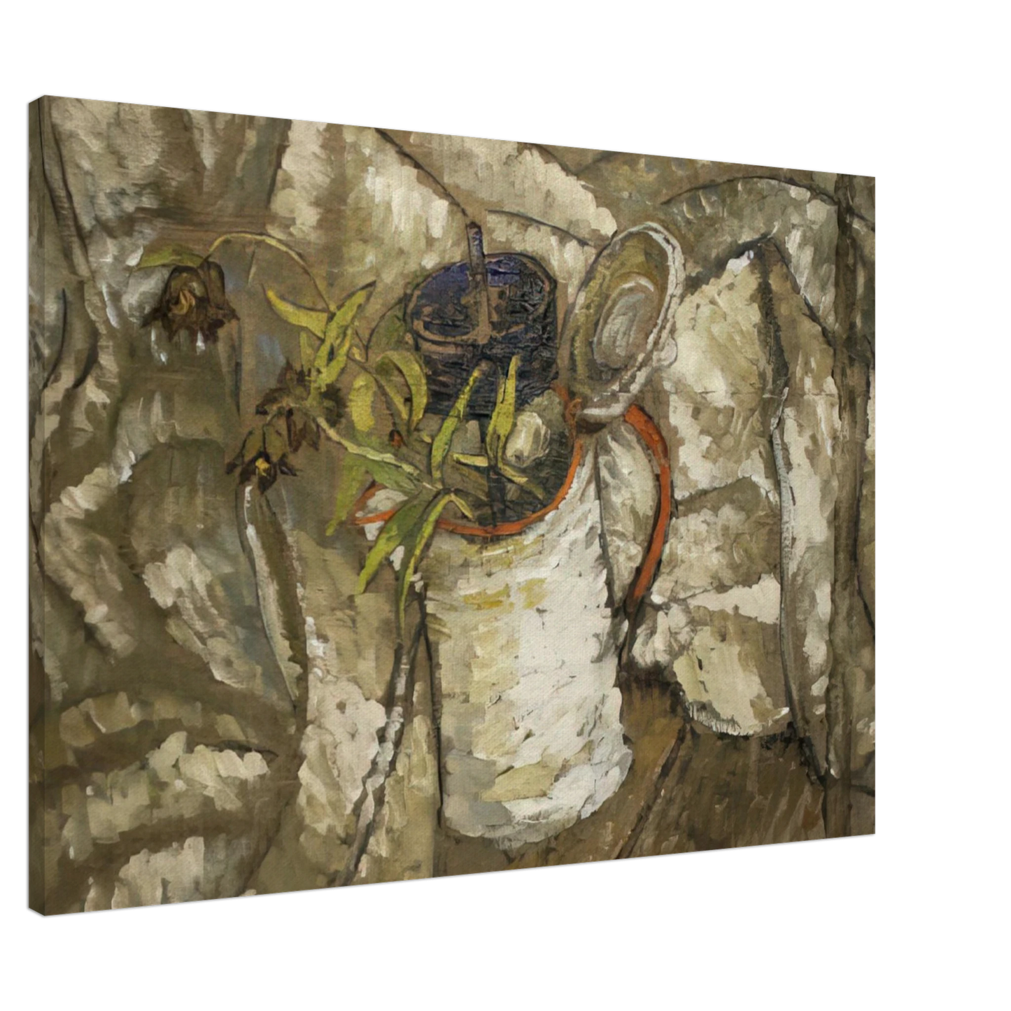 Morris Graves - Untitled - 1935 Canvas - 20x30 cm / 8x12 inches-canvas