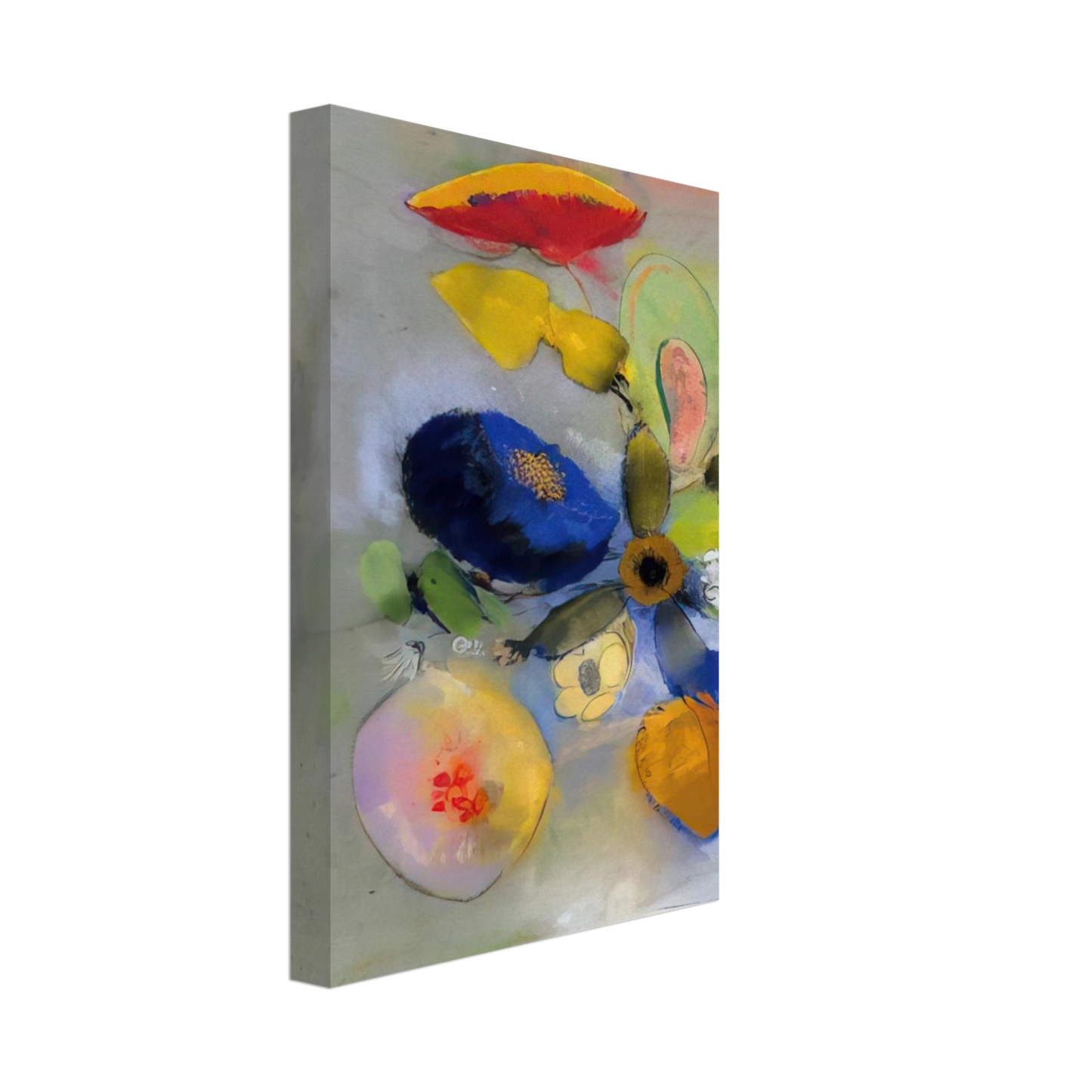 Odilon Redon - FLOWERS 3 Canvas - 70x100 cm / 28x40 inches-canvas