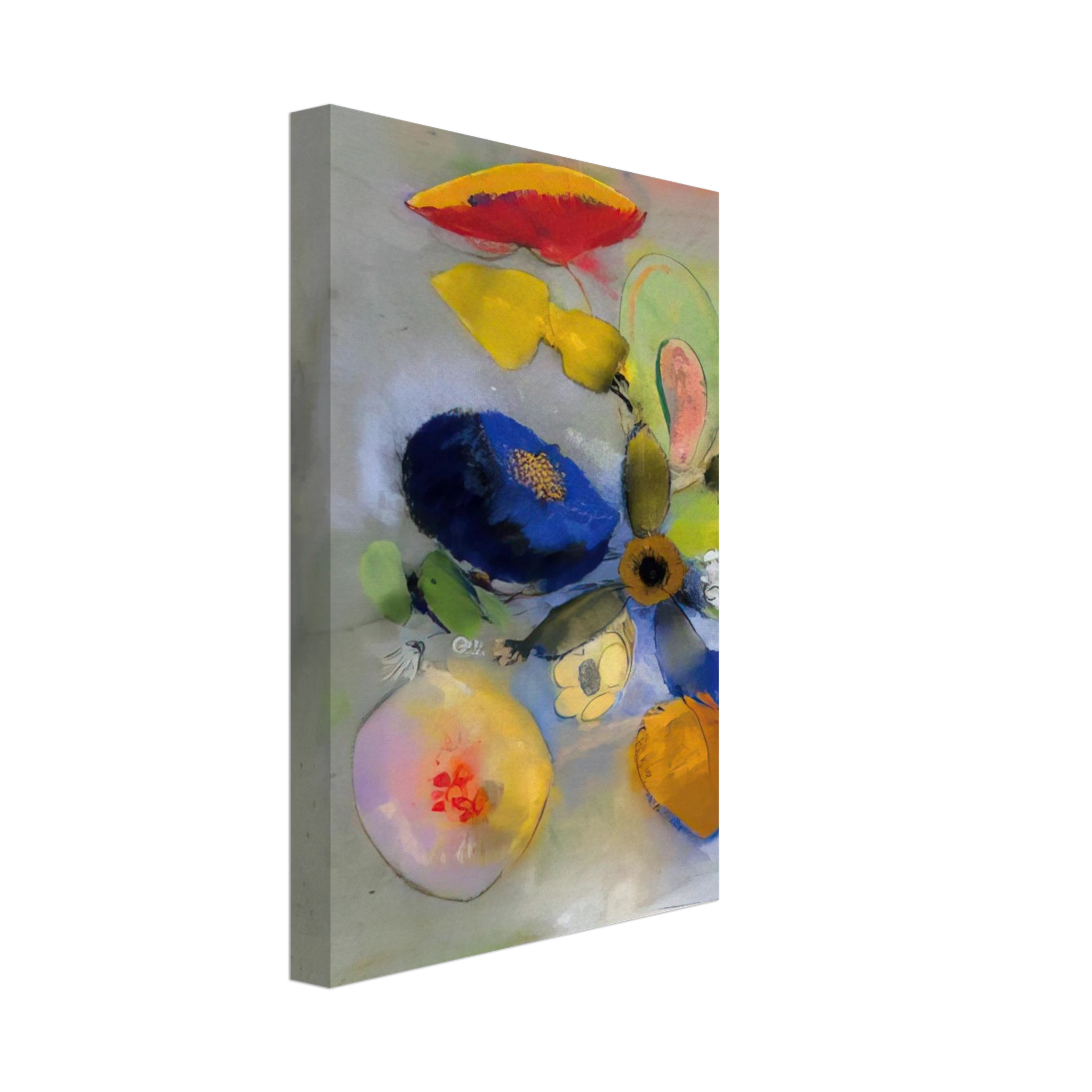 Odilon Redon - FLOWERS 3 Canvas - 70x100 cm / 28x40 inches-canvas