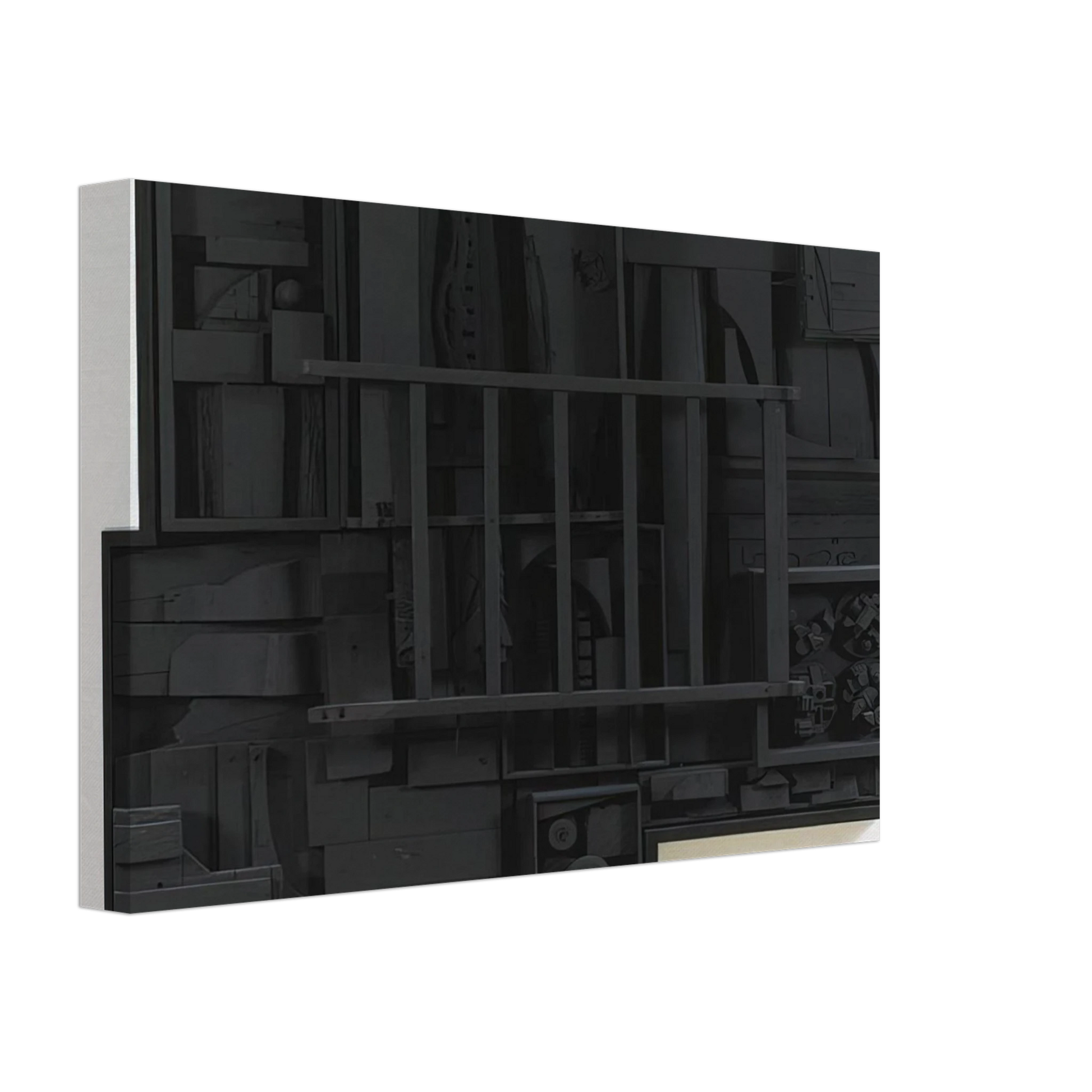 Louise Nevelson - SKY JAG IV 1974 Canvas - 70x100 cm / 28x40 inches-canvas