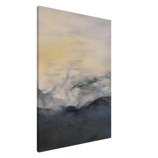 Zao Wou-Ki - 15 11 2001 2001 Canvas - 20x30 cm / 8x12 inches-canvas