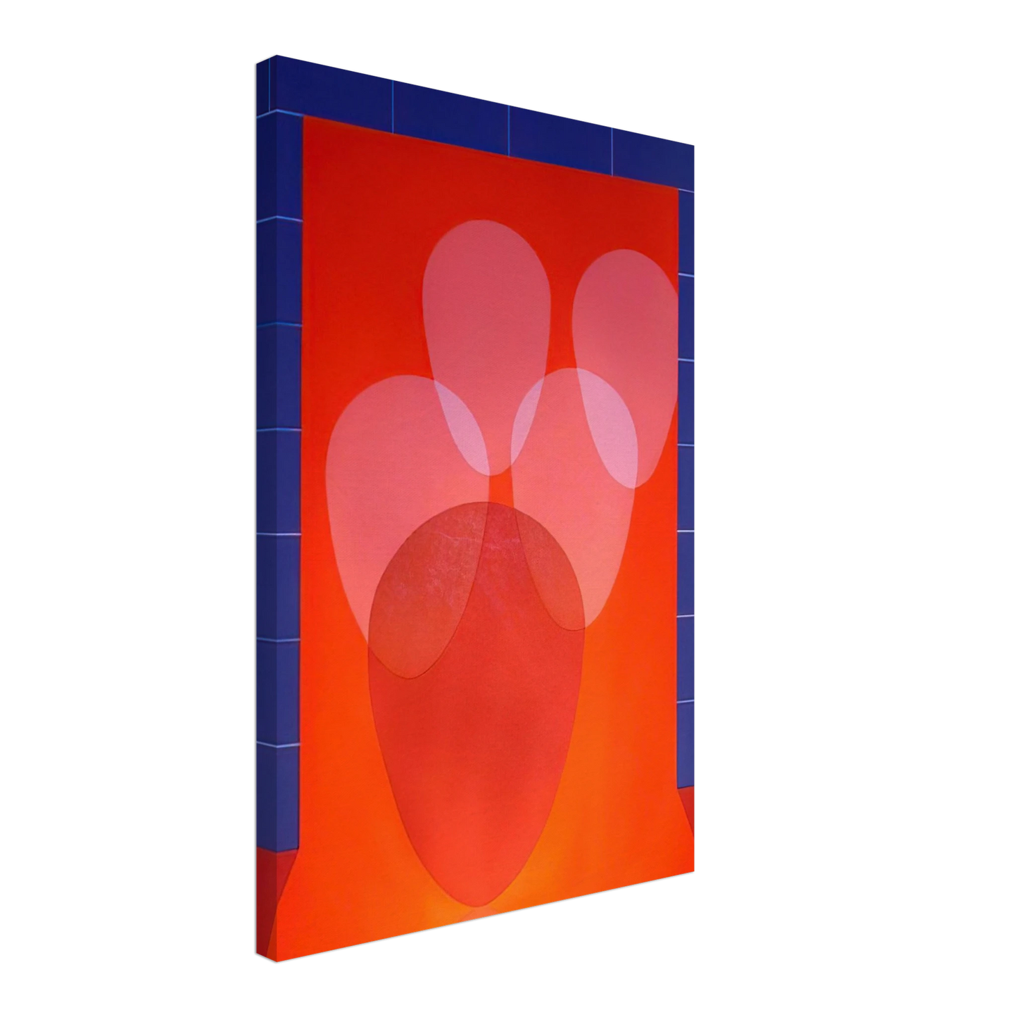 Clarence Holbrook Carter - Fiery Furnace - 1978 Canvas - 70x100 cm / 28x40 inches-canvas