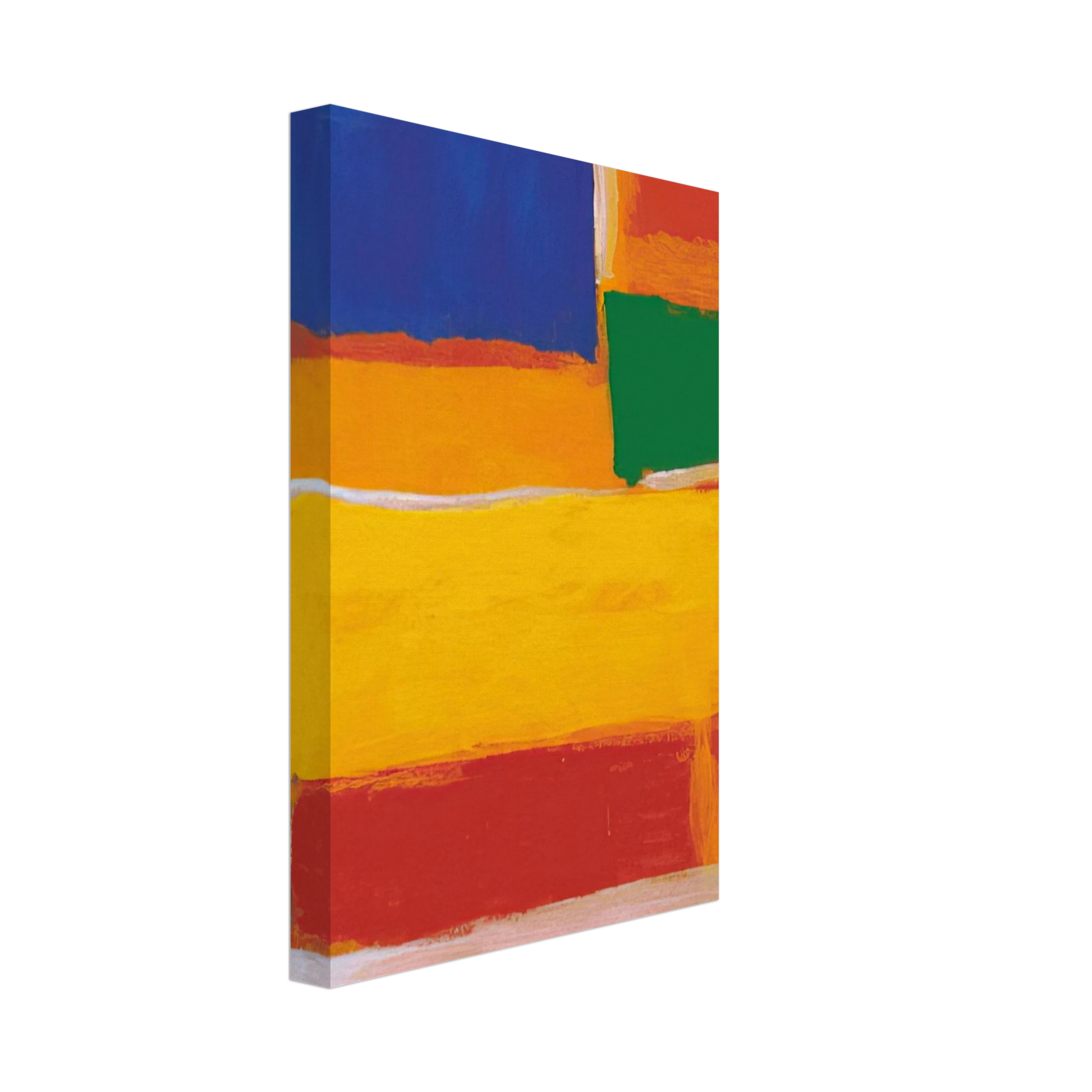 Esteban Vicente - UNTITLED 1986 Canvas - 70x100 cm / 28x40 inches-canvas