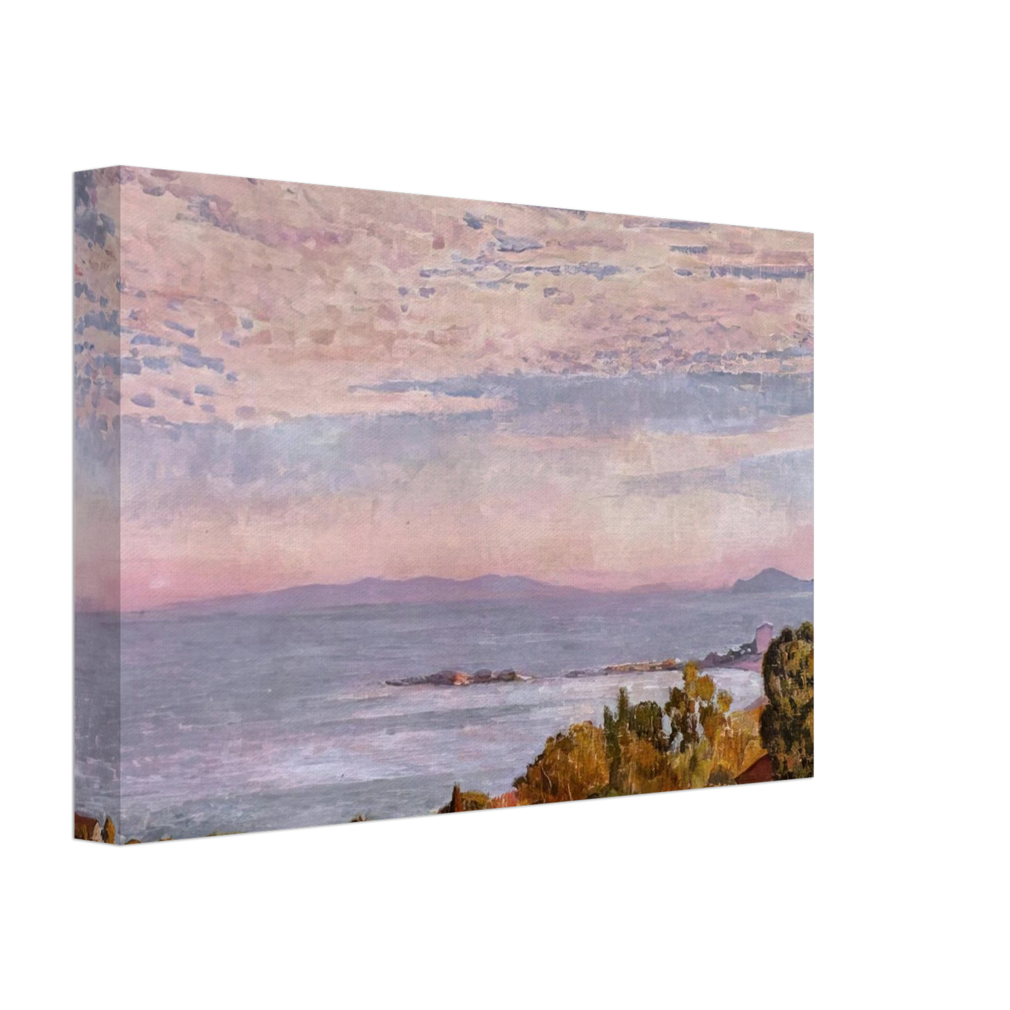 Theo van Rysselberghe - THE BAY OF ST CLAIR 1923 Canvas - 40x60 cm / 16x24 inches-canvas