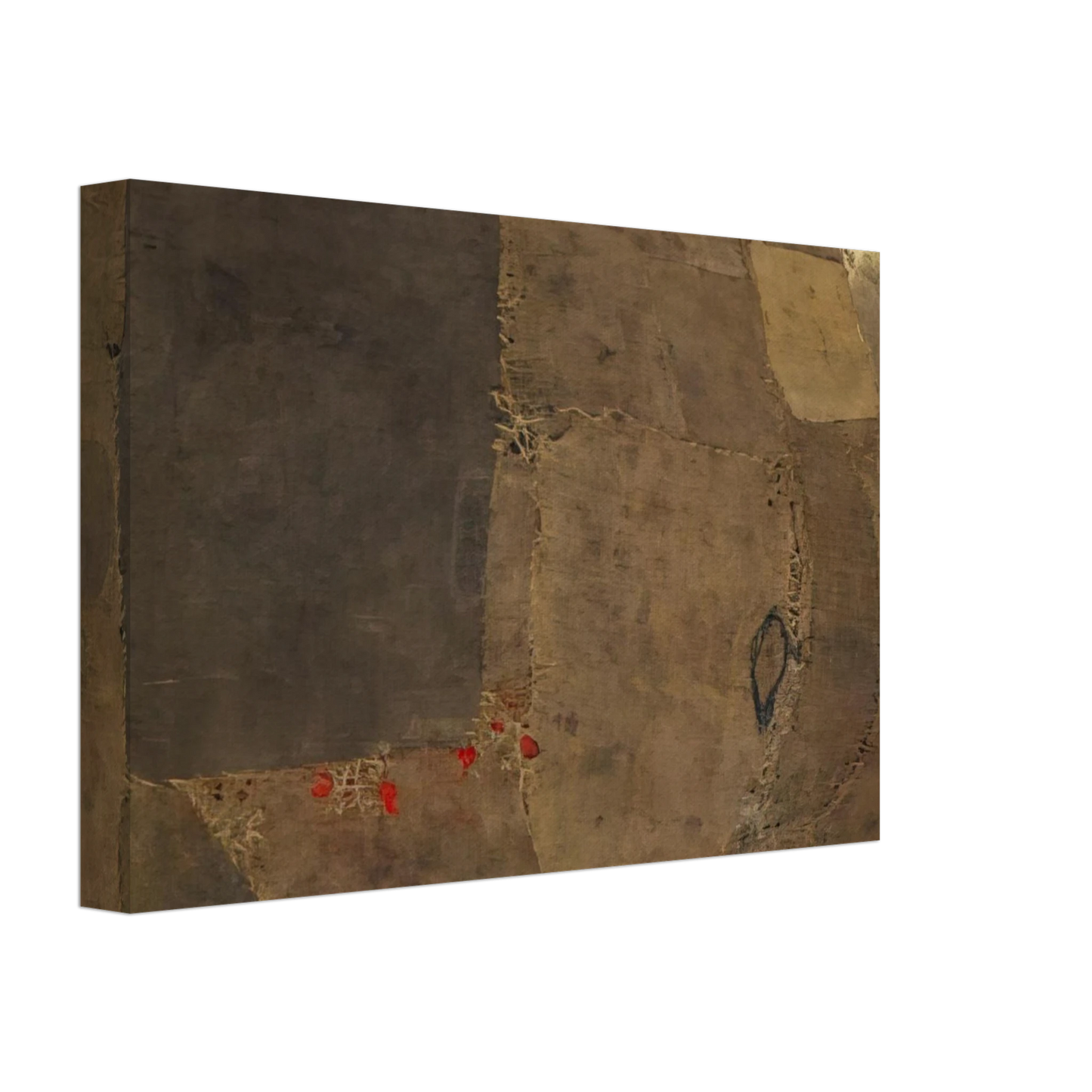 Alberto Burri - Composition Canvas - 70x100 cm / 28x40 inches-canvas