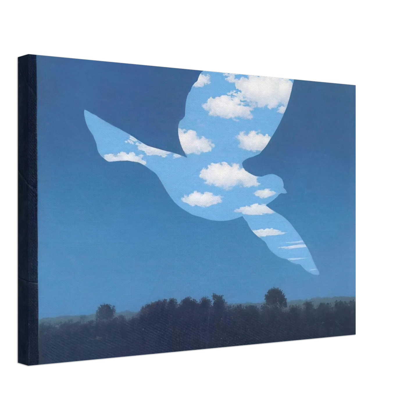 Rene Magritte - THE RETURN 1940 Canvas - 70x100 cm / 28x40 inches-canvas