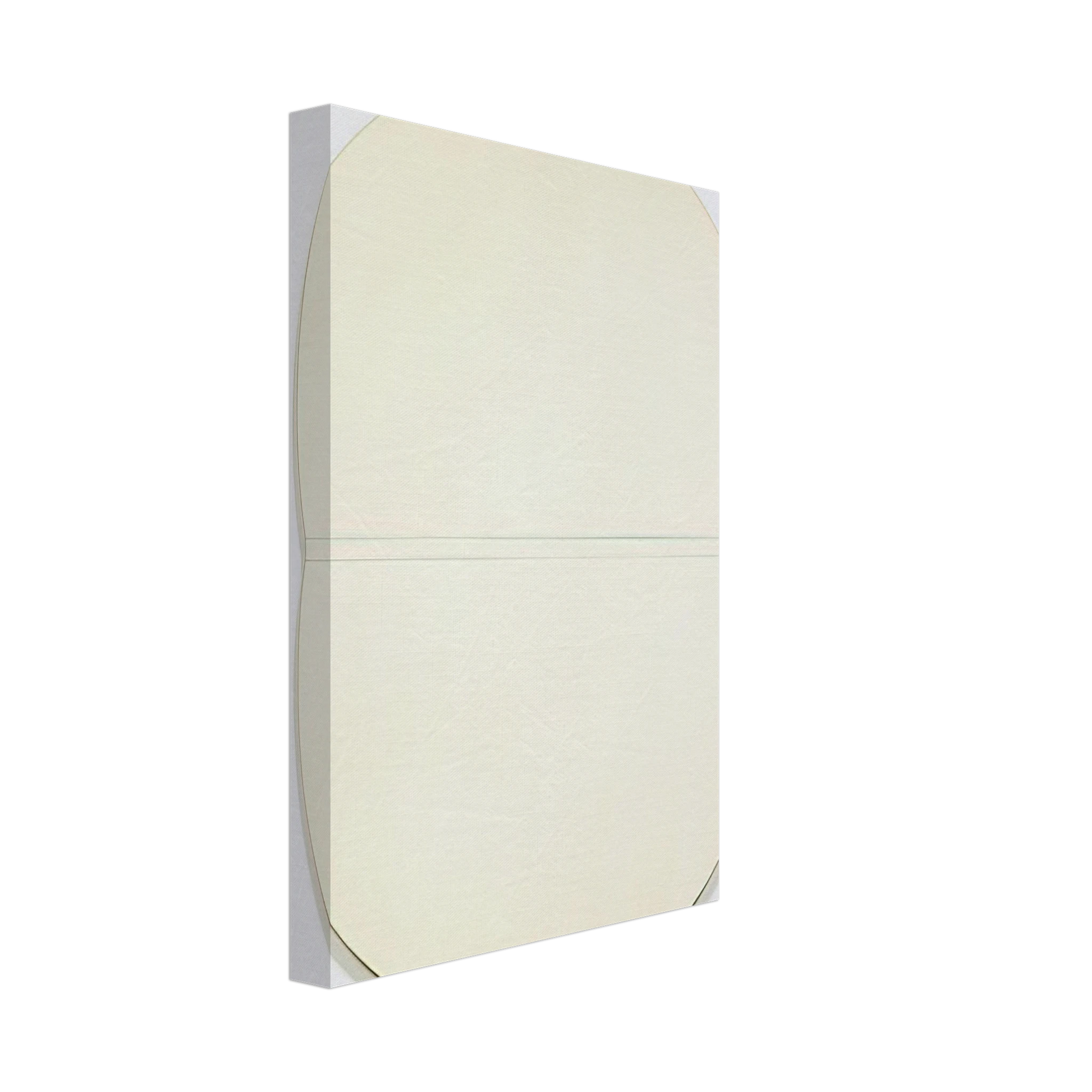 Ellsworth Kelly - White Plaque. Bridge Arch and Reflection Canvas - 40x60 cm / 16x24 inches-canvas