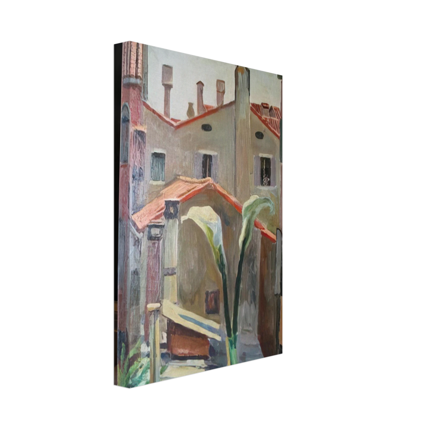 Vanessa Bell - ROOFS Canvas - 40x60 cm / 16x24 inches-canvas