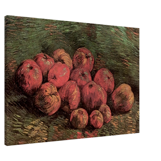 Vincent van Gogh - Still Life with Apples Canvas - 20x30 cm / 8x12 inches-canvas