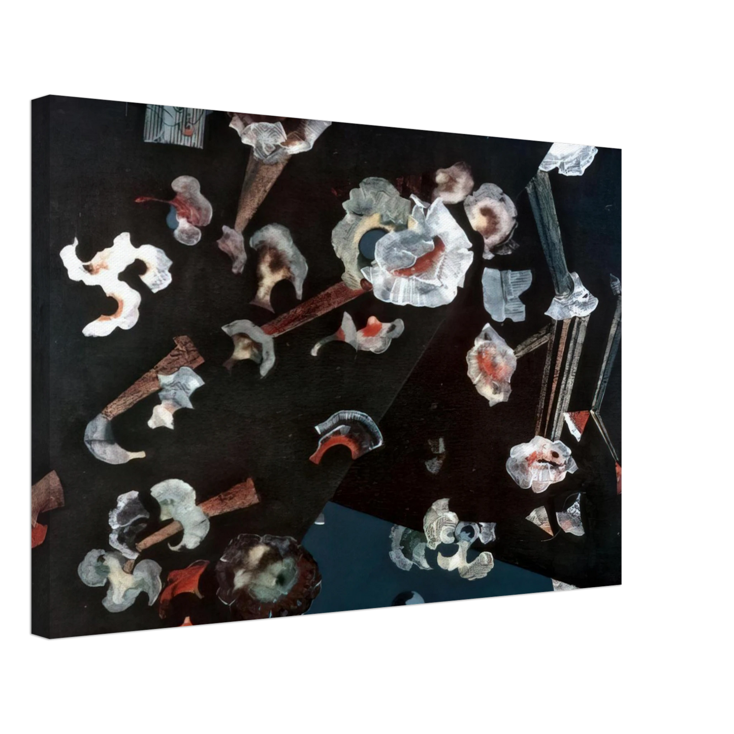 Max Ernst - Flowers of seashells Canvas - 40x60 cm / 16x24 inches-canvas