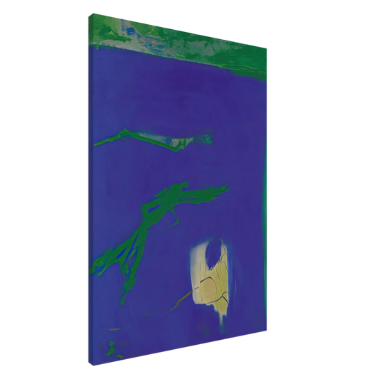 Esteban Vicente - AZUL 1994 Canvas - 20x30 cm / 8x12 inches-canvas