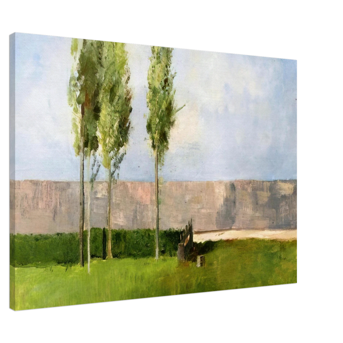 Odilon Redon - THE MEADOW Canvas - 20x30 cm / 8x12 inches-canvas