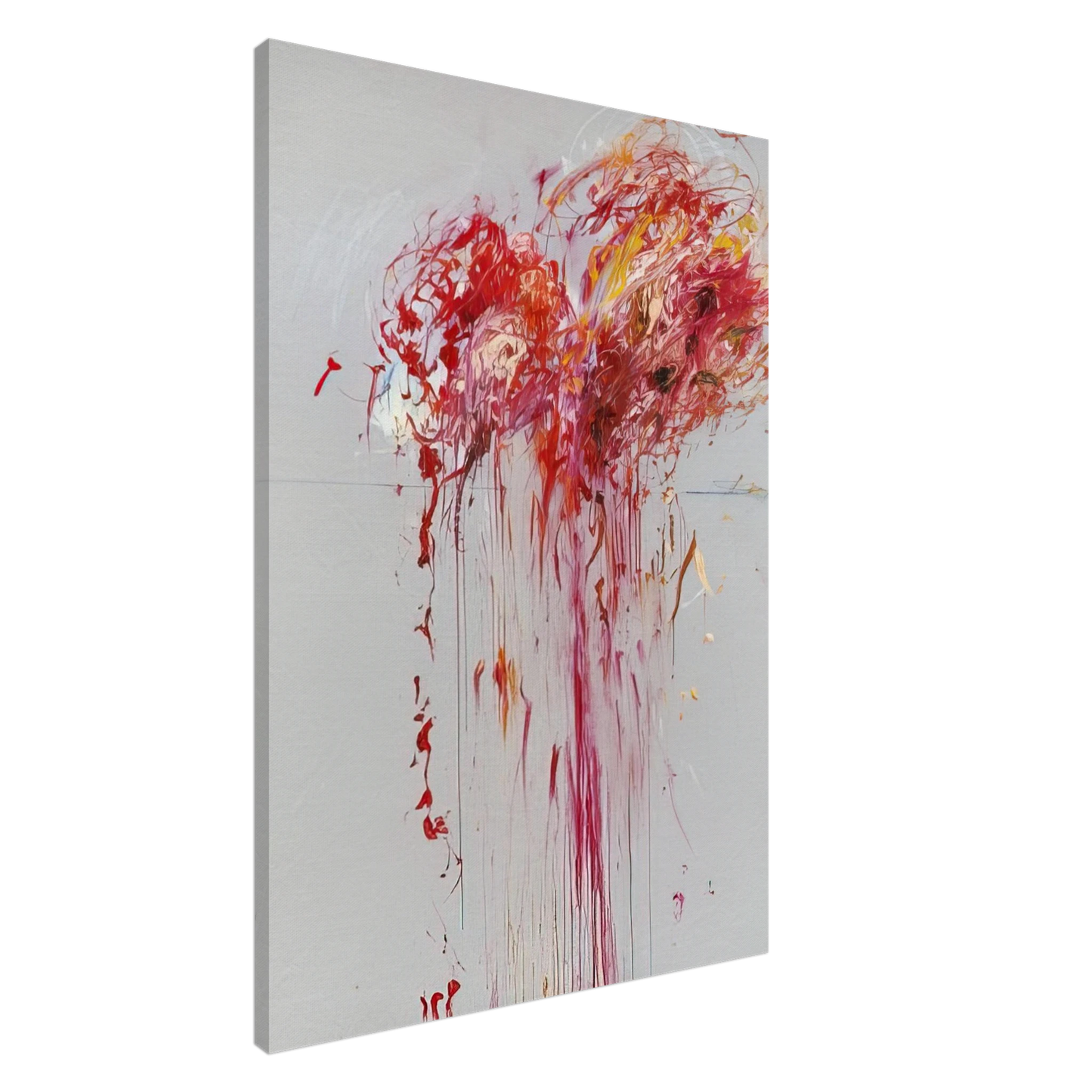 Cy Twombly - Nine Discourses on Commodus, Part VIII Canvas - 20x30 cm / 8x12 inches-canvas