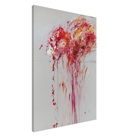 Cy Twombly - Nine Discourses on Commodus, Part VIII Canvas - 20x30 cm / 8x12 inches-canvas