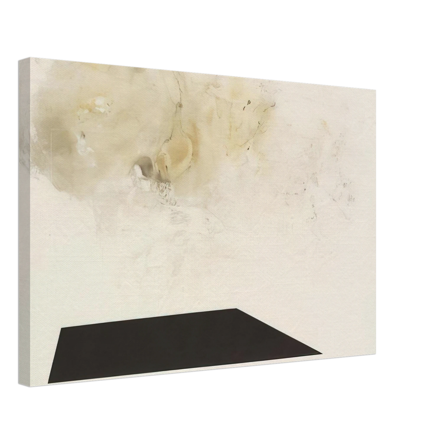 John Cage - Dramatic Fire - 1989 Canvas - 70x100 cm / 28x40 inches-canvas