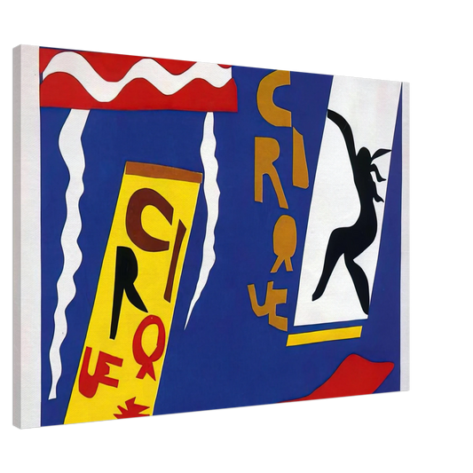 Henri Matisse - THE CIRCUS 1947 Canvas - 20x30 cm / 8x12 inches-canvas