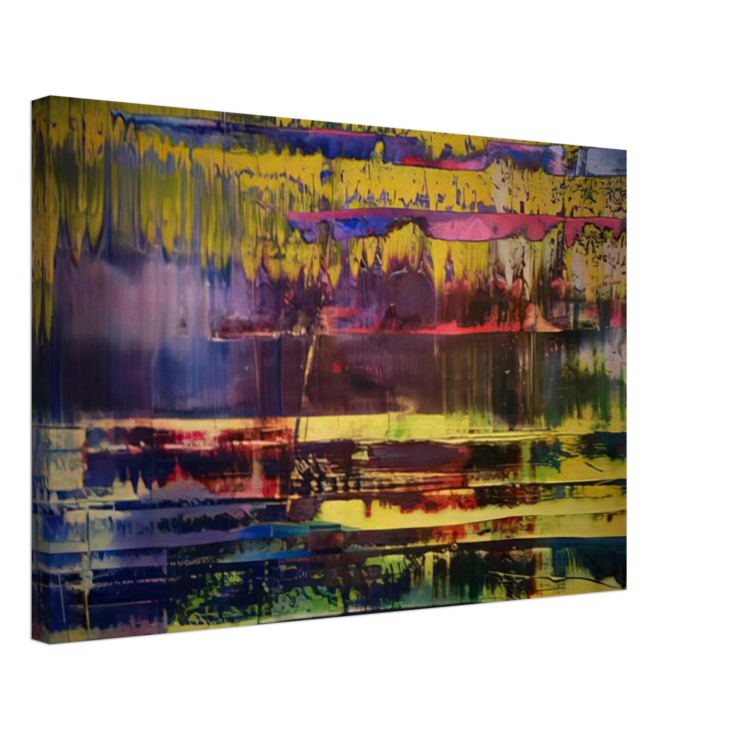 Gerhard Richter - WALLACE BOURNES Canvas - 70x100 cm / 28x40 inches-canvas