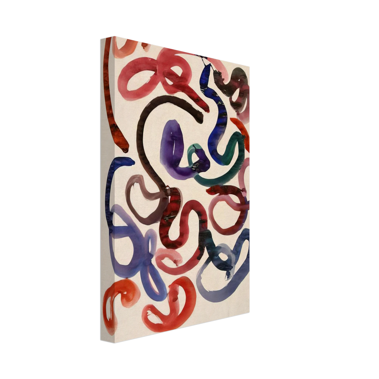 William Saroyan - #10 March 10, 1963 NYC - 1963 Canvas - 40x60 cm / 16x24 inches-canvas