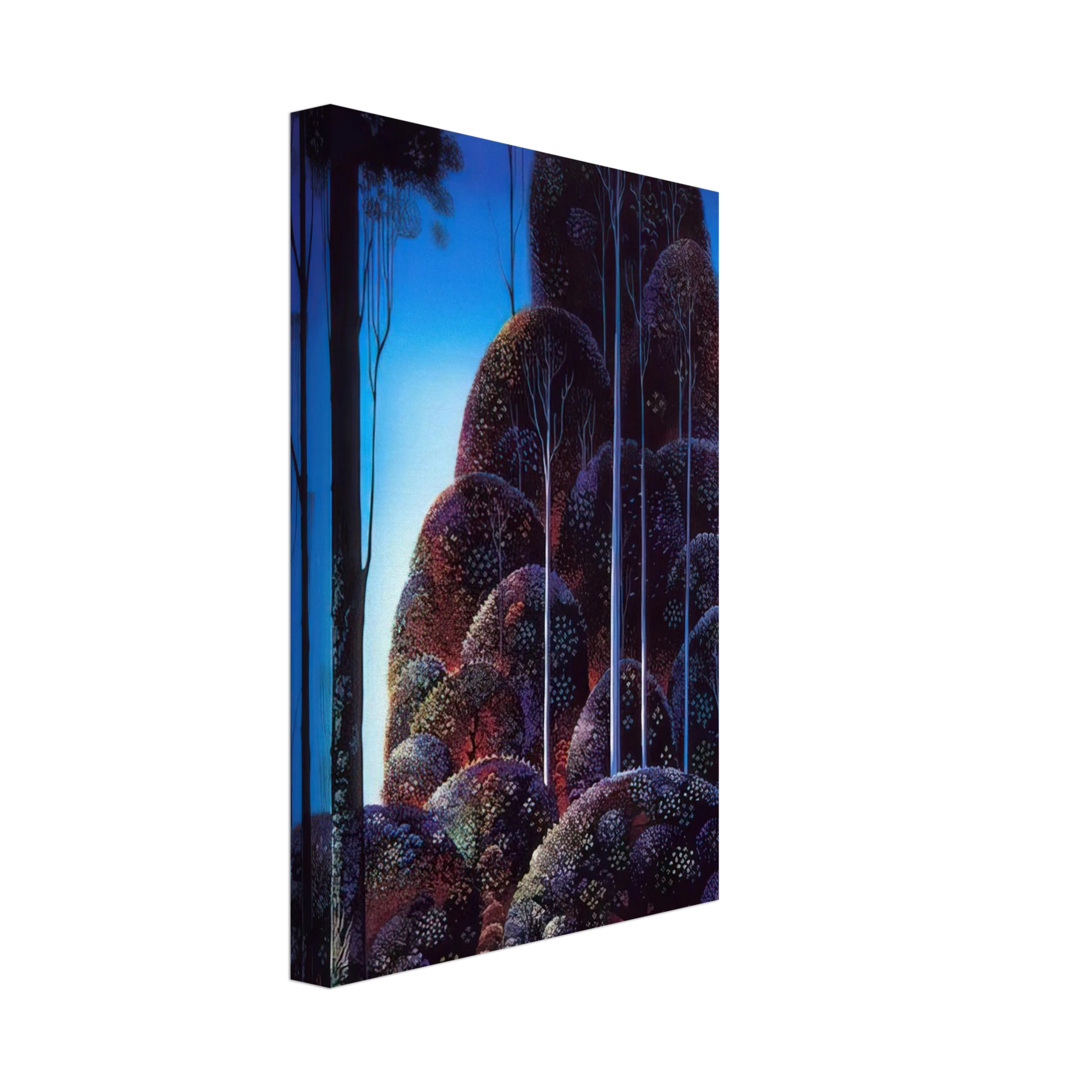 Eyvind Earle - Tall Trees Canvas - 40x60 cm / 16x24 inches-canvas